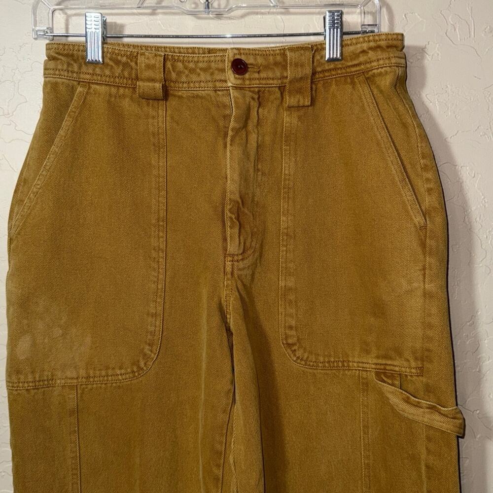 Alex Mill Phoebe Painter Pants in a golden brown wash size 4. - Picture 5 of 11